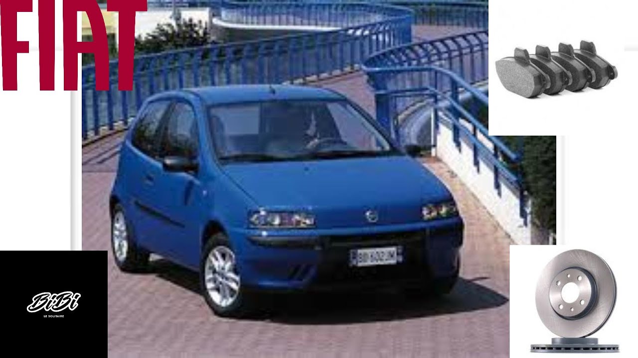 Fiat punto disques et plaquettes de frein