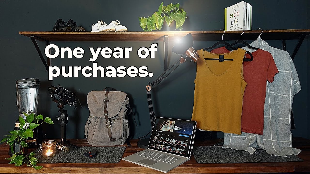 Everything I bought in ONE YEAR as a minimalist: 2020 (Too much?)