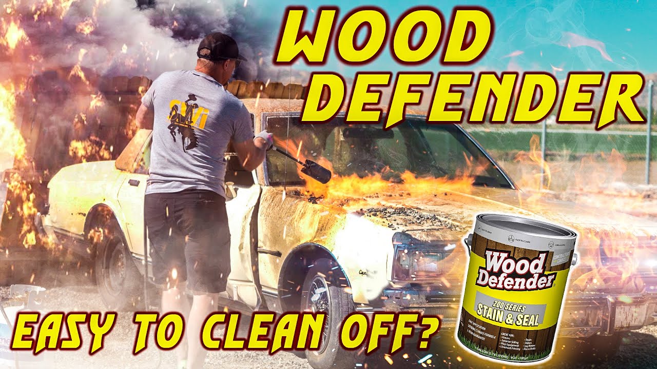 Wood Defender Fence Stain | How hard is it to use and clean off?
