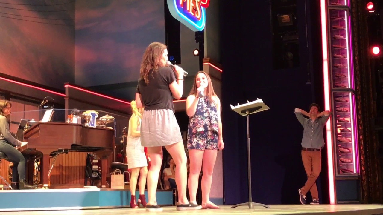 Sara Bareilles surprises fan with duet