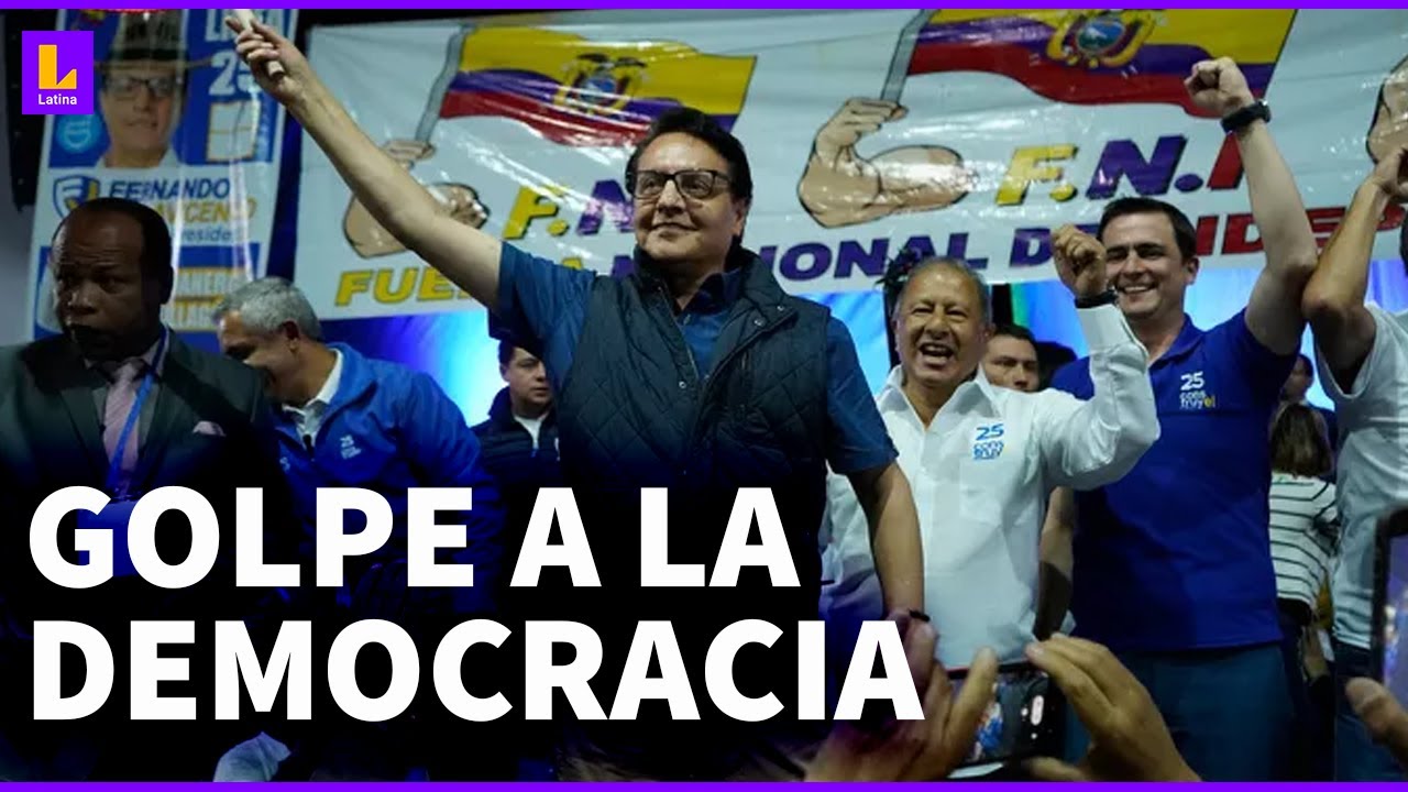 Golpe a la democracia en Ecuador: 