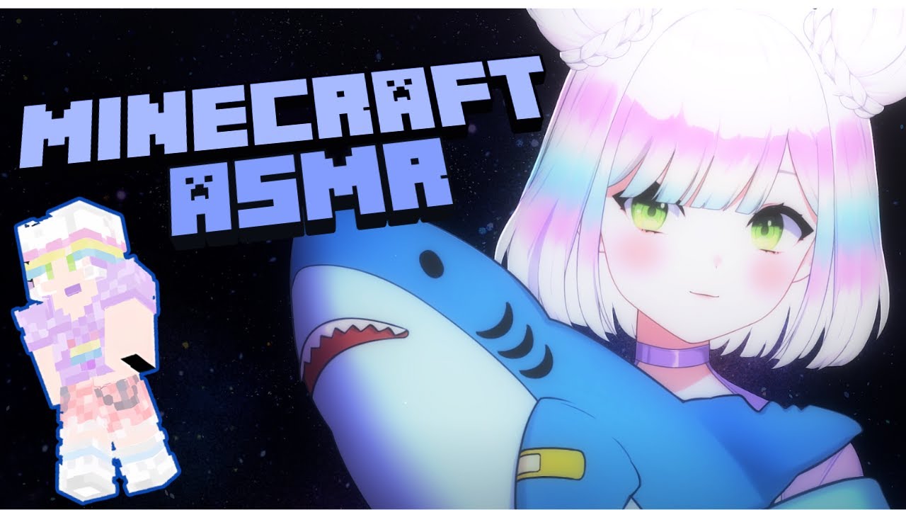 【LIVE ASMR】mining crafting AND tingles | relaxing chatting & minecraft longplay  【ASMR EN/日本語】