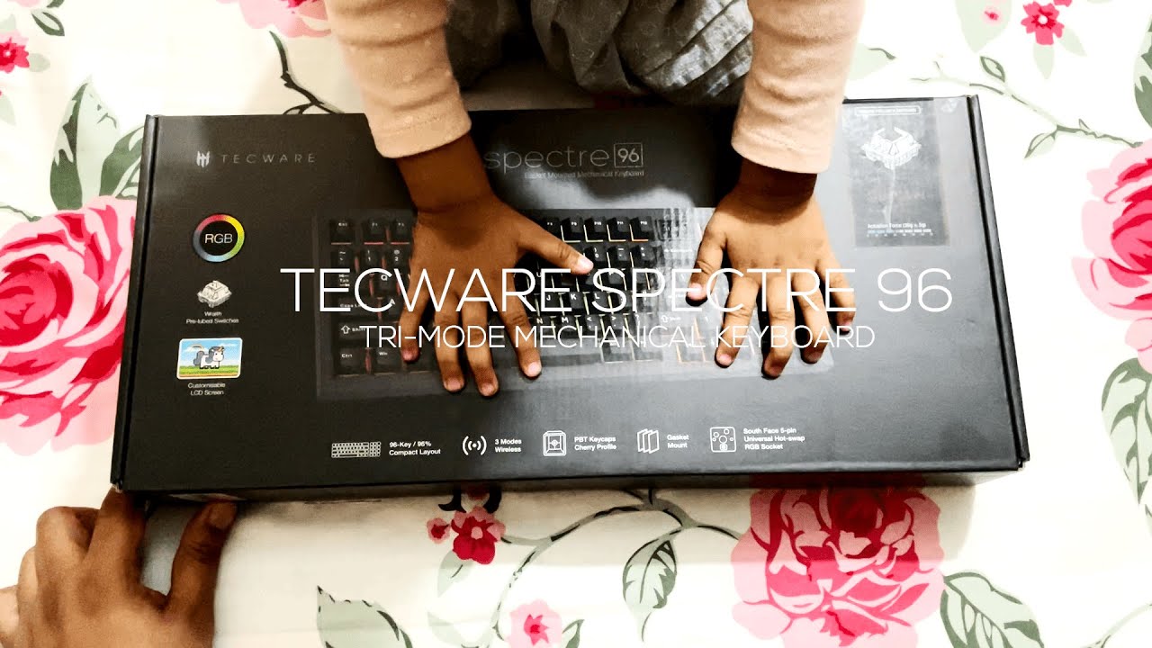 Tecware Spectre 96 Full Size Mechanical Keyboard Review & Unboxing