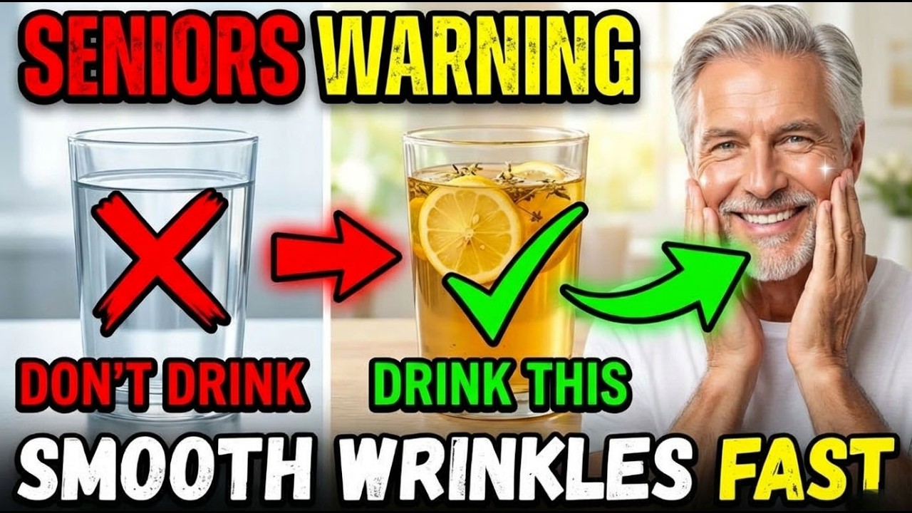 Seniors: STOP Drinking Plain Water — Add THIS to Boost Collagen & Smooth Wrinkles |Dr. Ryan Mitchell
