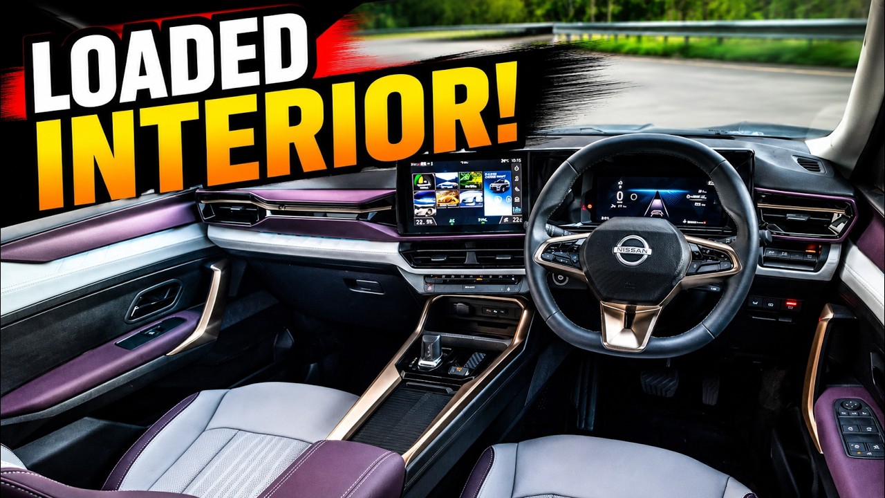 Całkowicie nowy Nissan TEKTON 2027 &ndash; wnętrze i system multimedialny | Bogato wyposażona kabina!