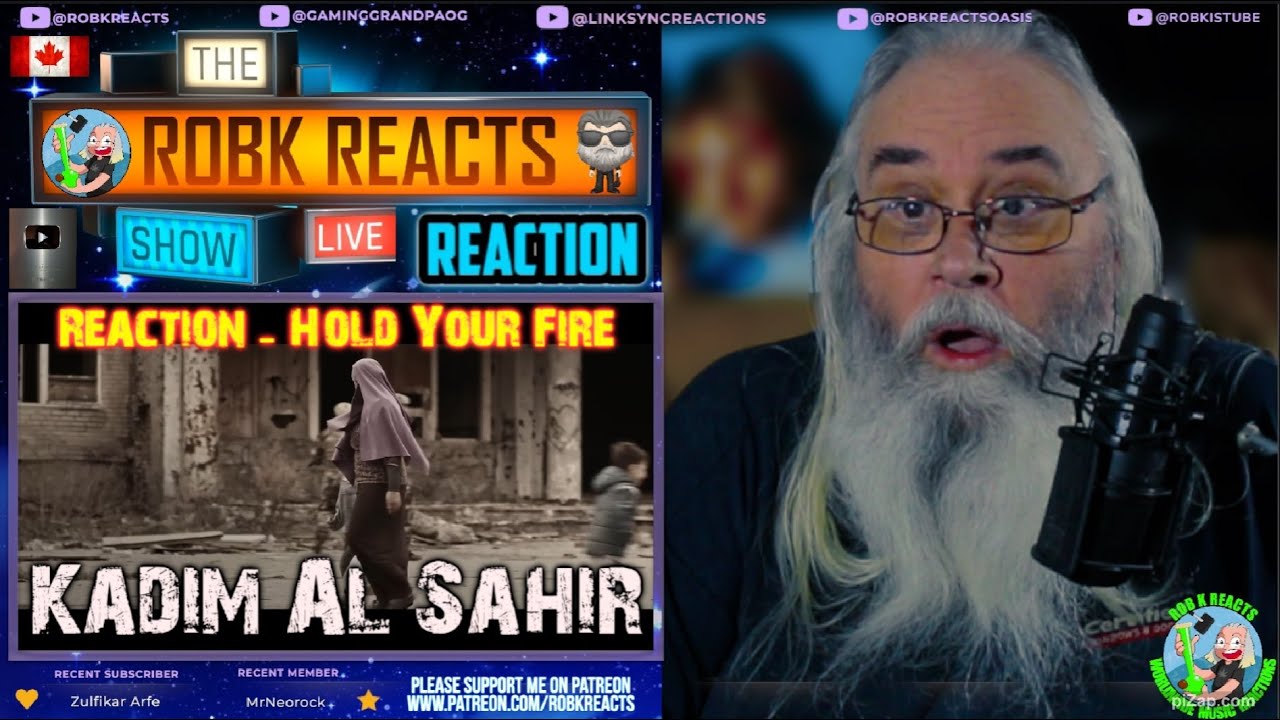 Kadim Al Sahir Reaction - 'Hold Your Fire' | First Time Hearing | Requested