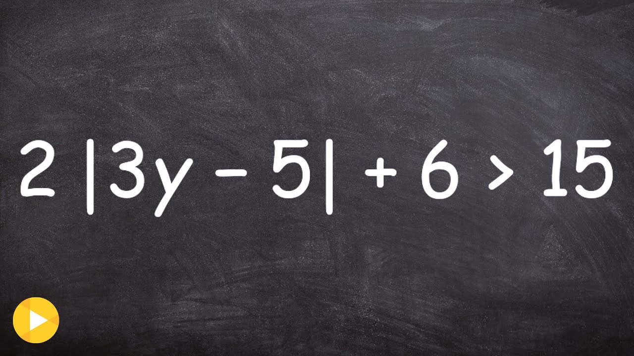 How to solve and graph an absolute value inequality