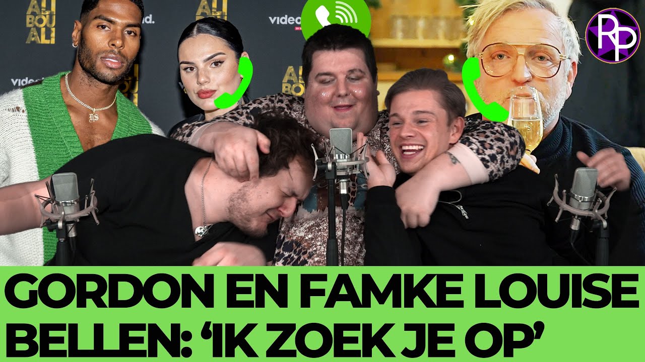 Famke Louise belt boos: 'Ik zoek je op' & Gordon belt Dennis: 'Ik kom je helpen'