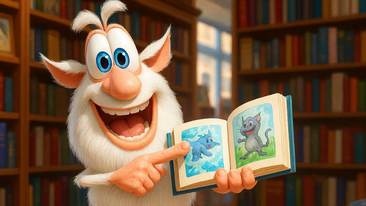 The Talking Book 📖 Funny Cartoons for Kids