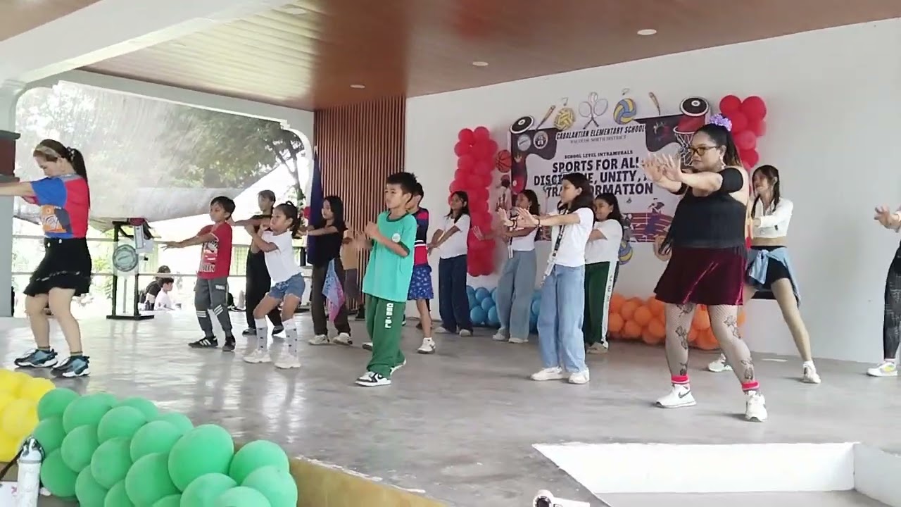 Elementary school Zumba