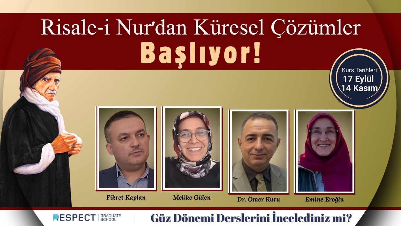 Küresel Çözümler Dersi Öğretim Görevlileri ile Röportaj| Emine Eroğlu, Fikret Kaplan, Dr.Ömer Kuru