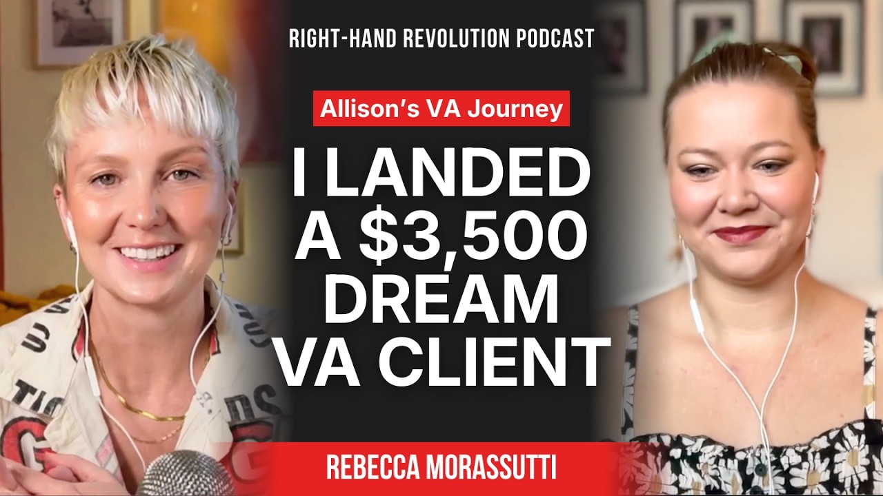 She Landed a $3,500/Month Dream Client as a New Virtual Assistant