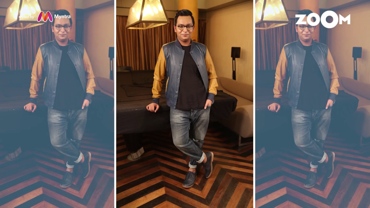 Renil Abraham's look with bomber jacket | Renil's OOTD