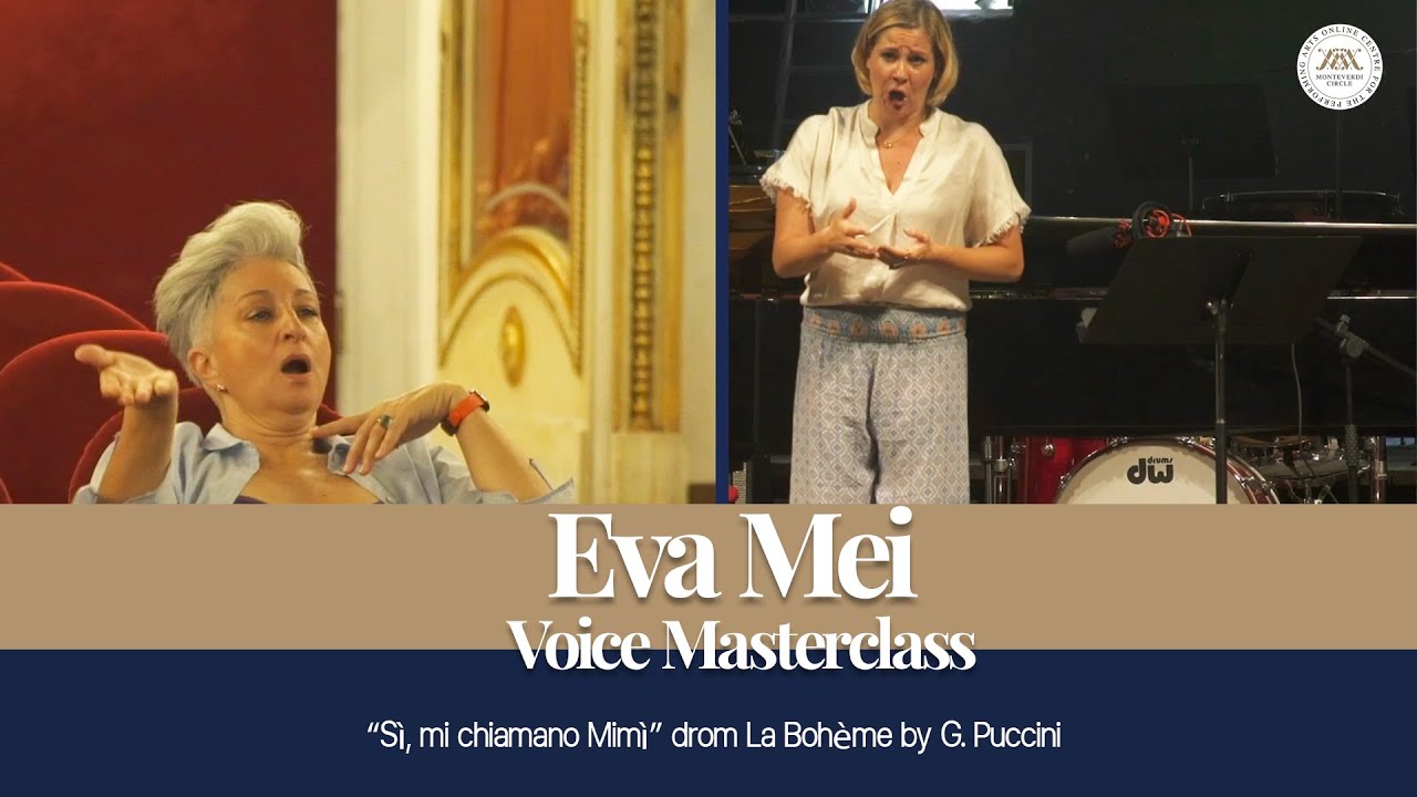Eva Mei, voice masterclass - Trailer - “Sì, mi chiamano Mimì” from La Bohème by G. Puccini
