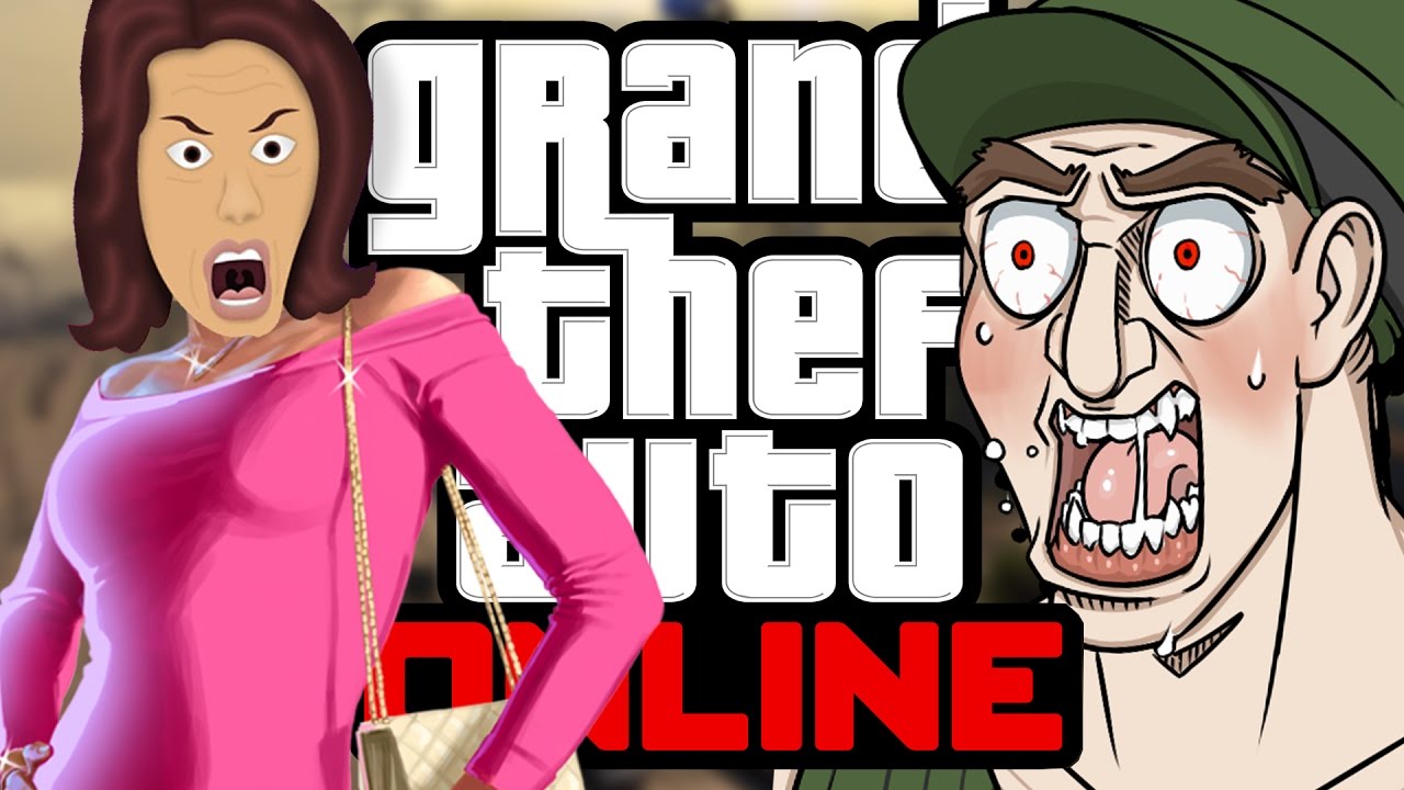 ANGRY MOM AND DRILL SERGEANT IN PUBLIC GTA ONLINE LOBBIES!