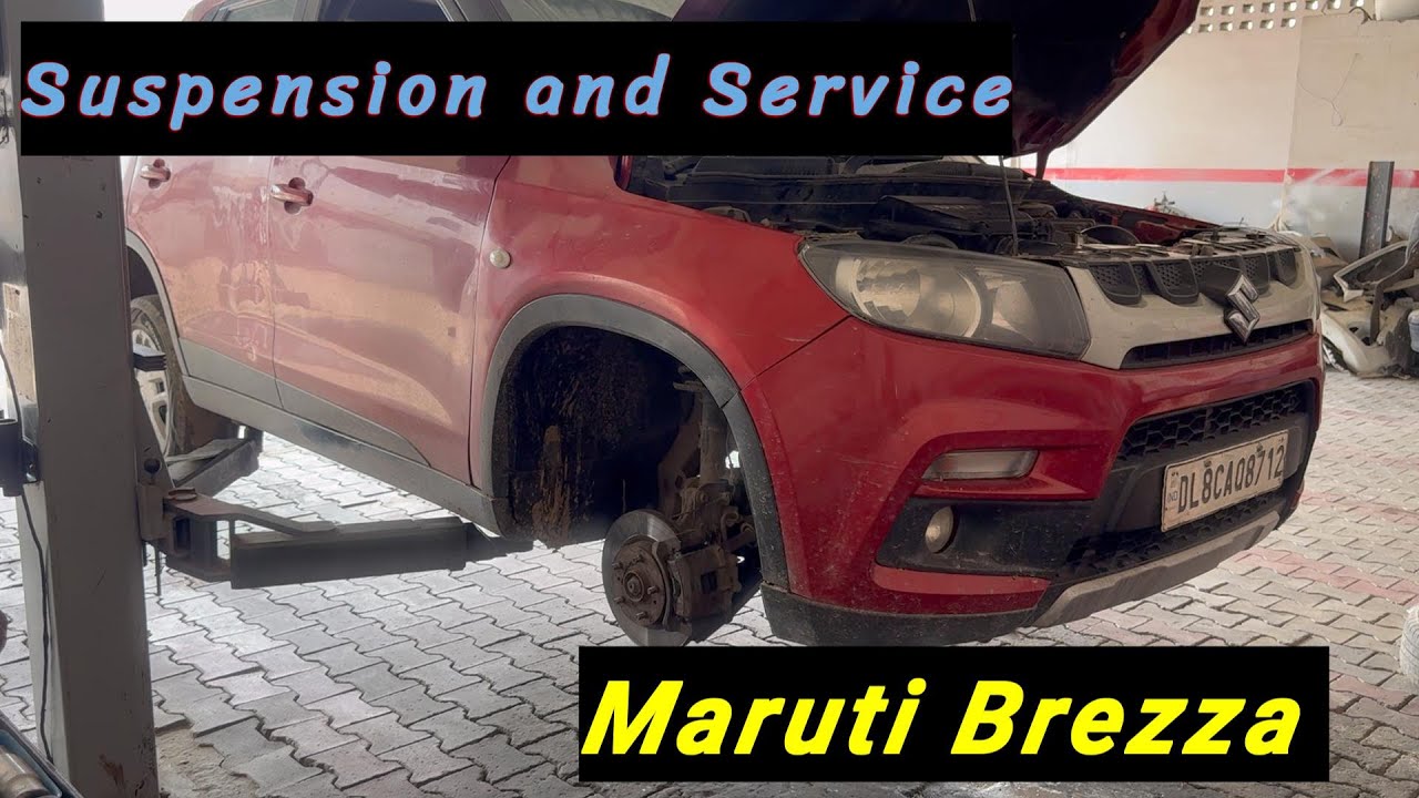 Maruti Brezza Major  Service , Suspension Cost | EGR Valve Cleaning | Inter coolar Cleaning ?