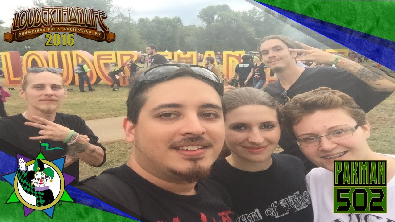 My VERY First Vlog Ever — Louder Than Life 2016 (Where It All Started)