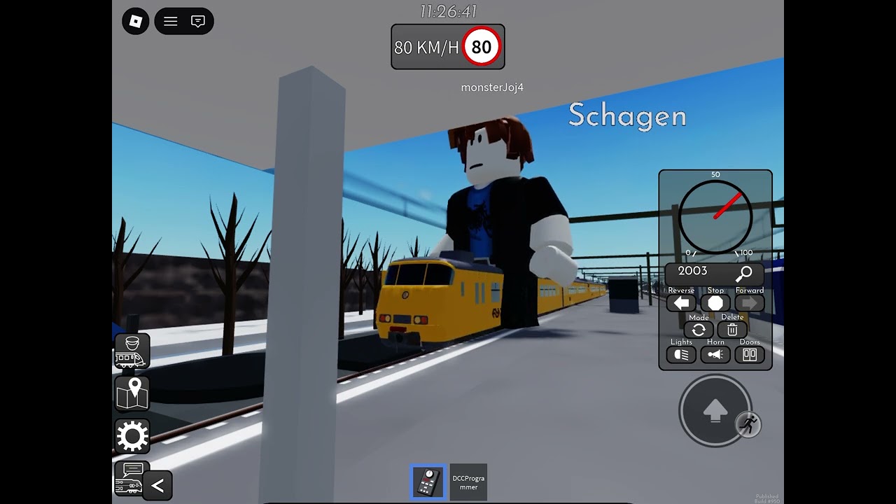 NS SGM-0 (CityPendel) (Double) (out of service) Passing by Schagen #turase_ironroblox 