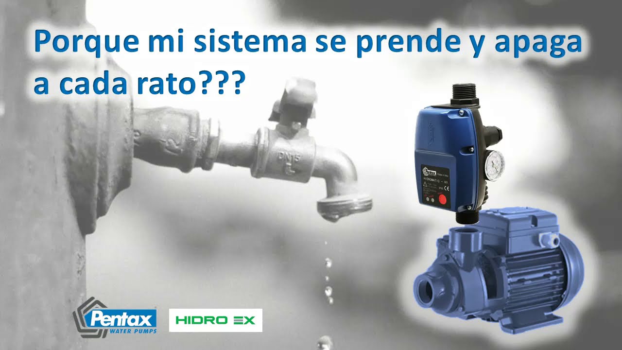 Fallas en la instalacion de agua con el sistema Pentax