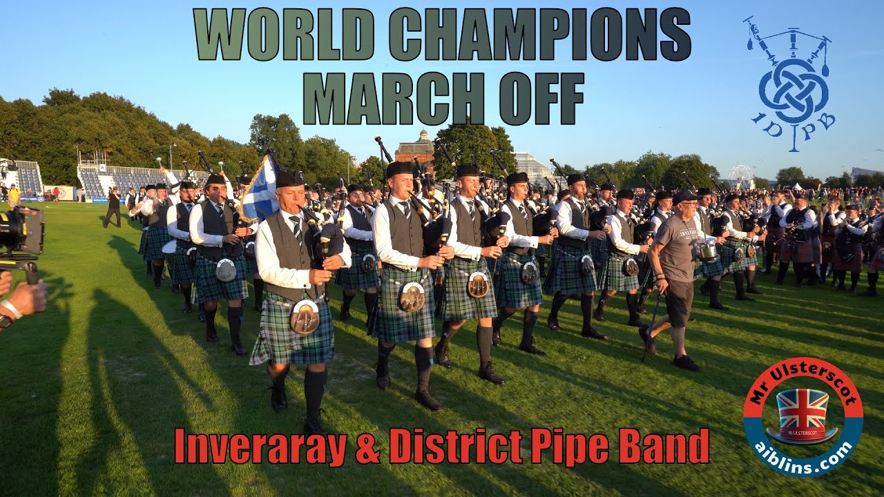 WORLD CHAMPIONS 2025!! Inveraray Marches Off the Field