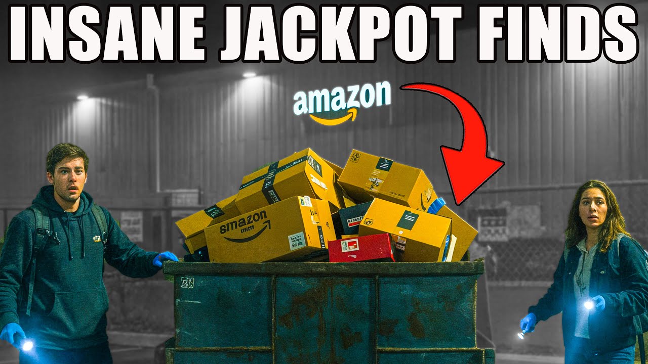 😲[INSANE AMAZON FBA JACKPOT FINDS]😲, DUMPSTER DIVING UK