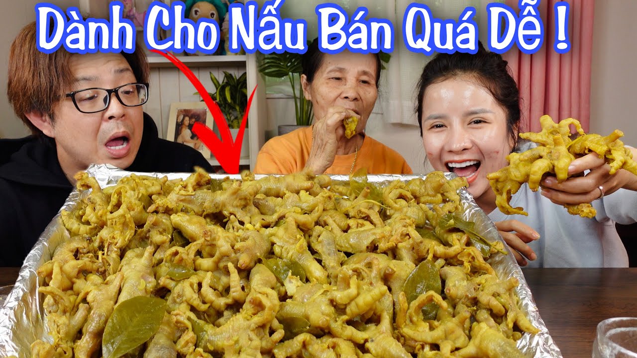Không Ngờ Cách Làm Chân Gà Rút Xương Ủ Muối Hoa Tiêu Này Khiến Mẹ Nghiện
