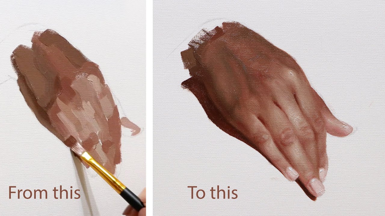 How to Paint a Hand