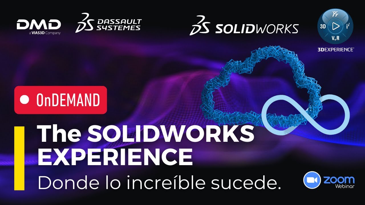 The #SOLIDWORKS EXPERIENCE by DMD #OnDemand