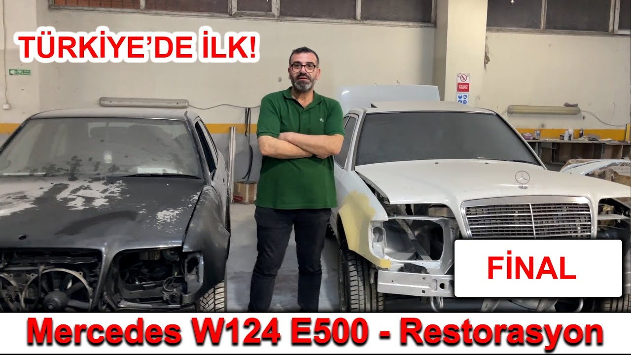 TÜRKİYE'DE İLK - Mercedes W124 E500 Restorasyon / FİNAL