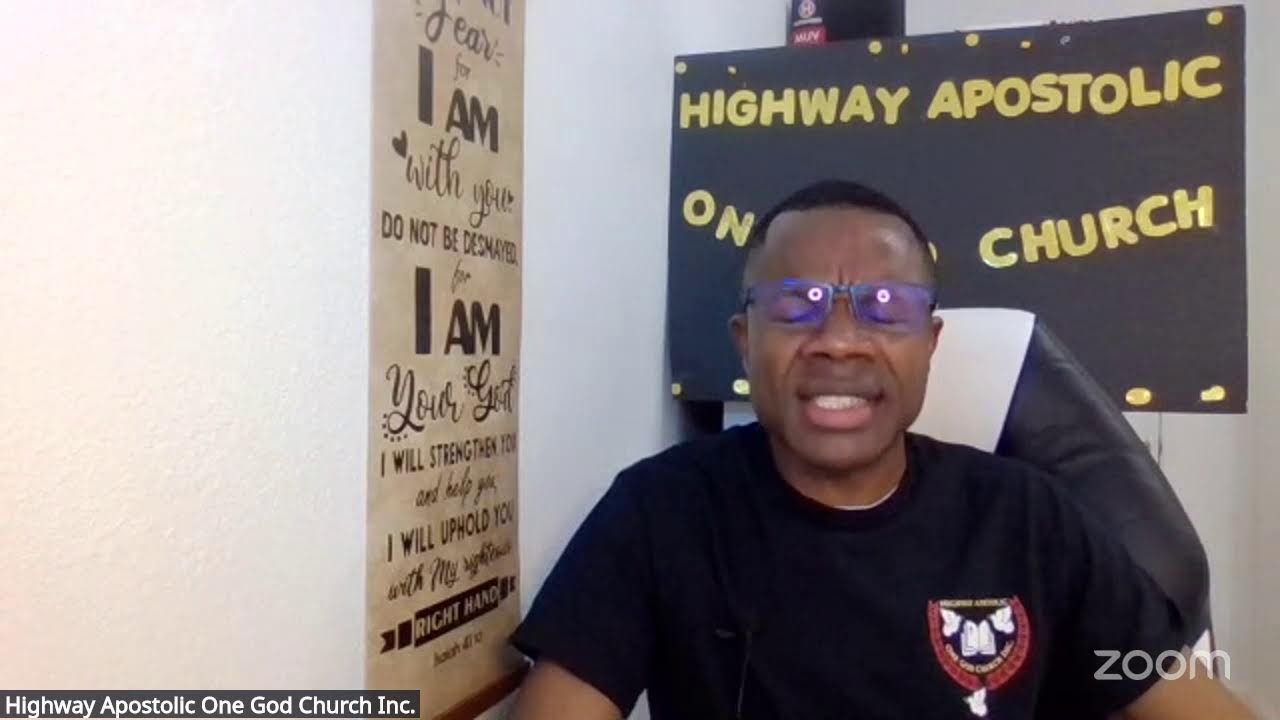 Highway Apostolic One God Church Inc.Jesus The Only Way