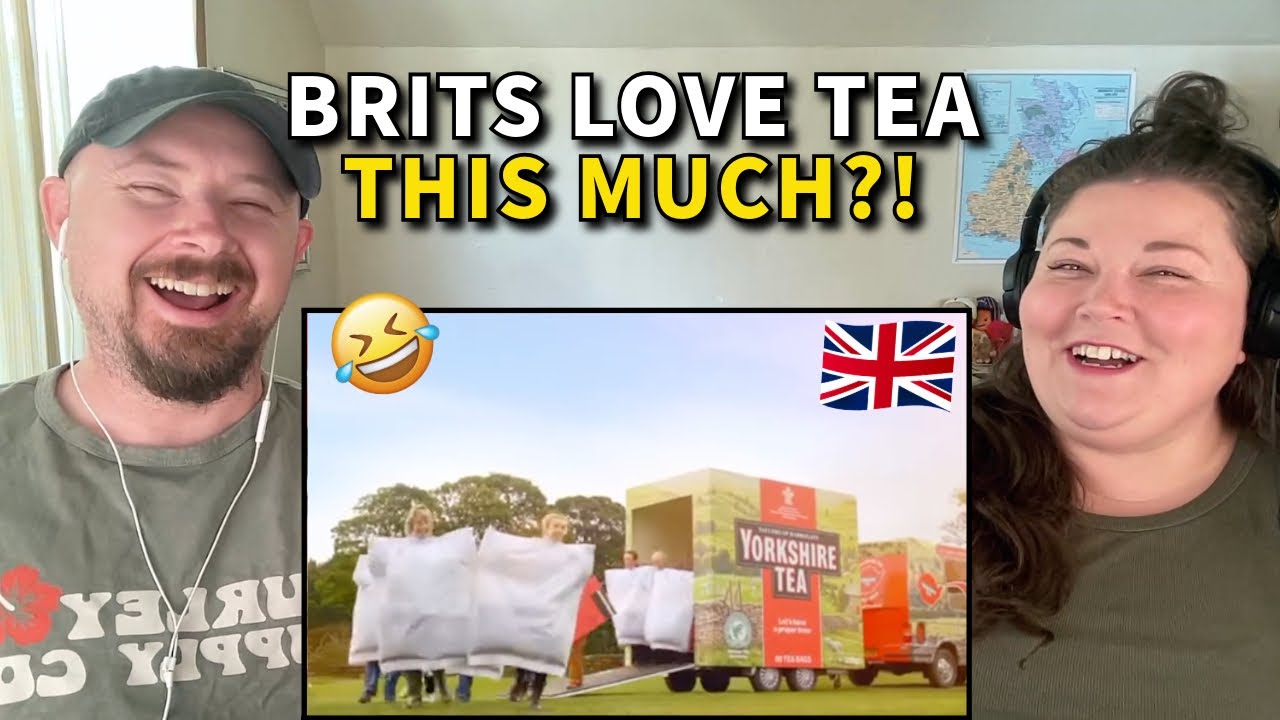 Americans React to HILARIOUS Yorkshire Tea Adverts | This is so British!