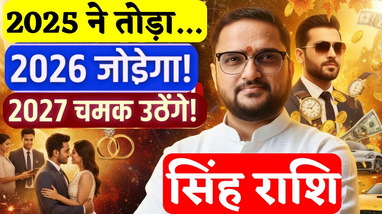 सिंह राशि 2026-2027 | Singh Rashi Yearly Horoscope 2026-2027 | Leo Horoscope | Acharya Mukti