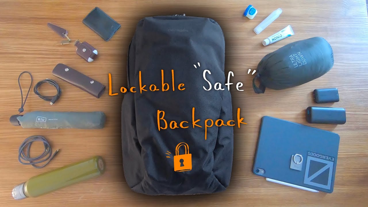 PACSAFE VIBE 25 / Lockable Safe Backpack - Backpacking:vol.39