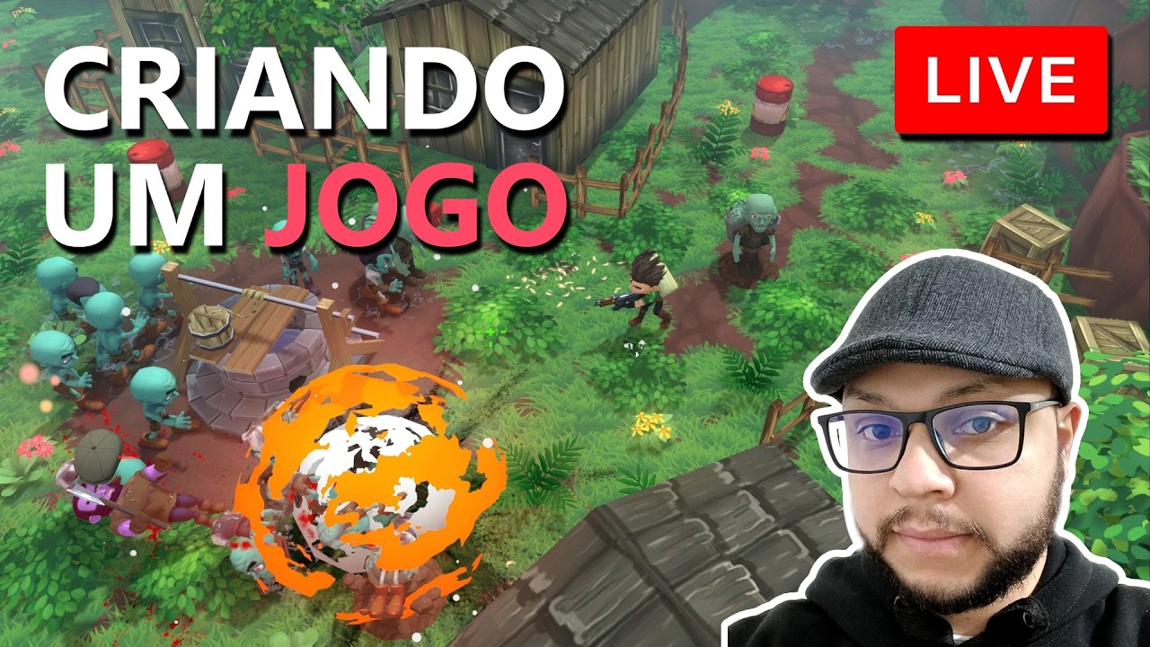 🔴 Programando NOVAS Mecânicas No Nosso JOGO (parte 1)