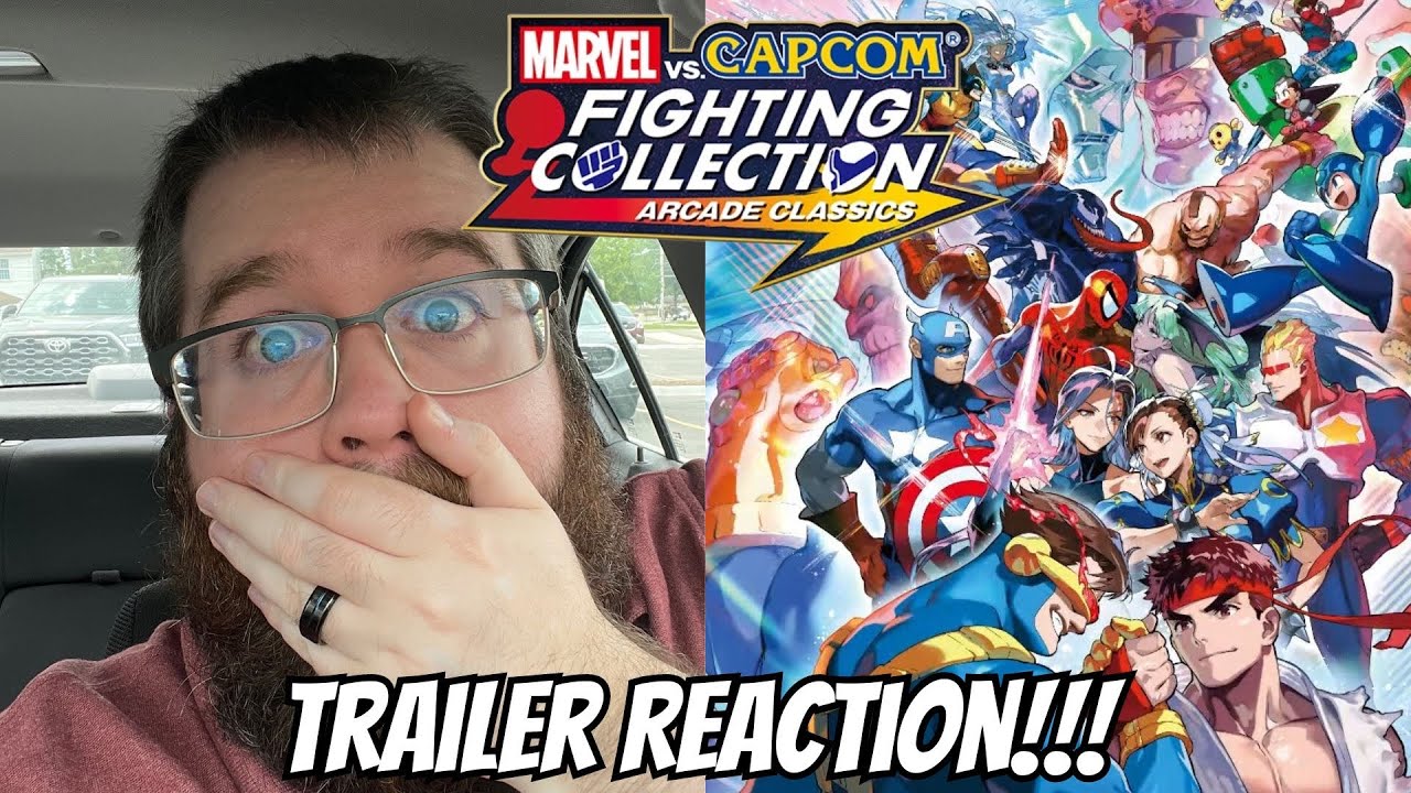 Marvel Vs Capcom - Fighting Collection REACTION!!! YES!!!