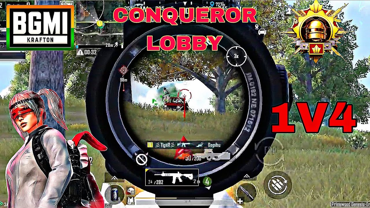 CONQUEROR LOBBY INTENSE FIGHT MOMENTS l Tiger Gaming 