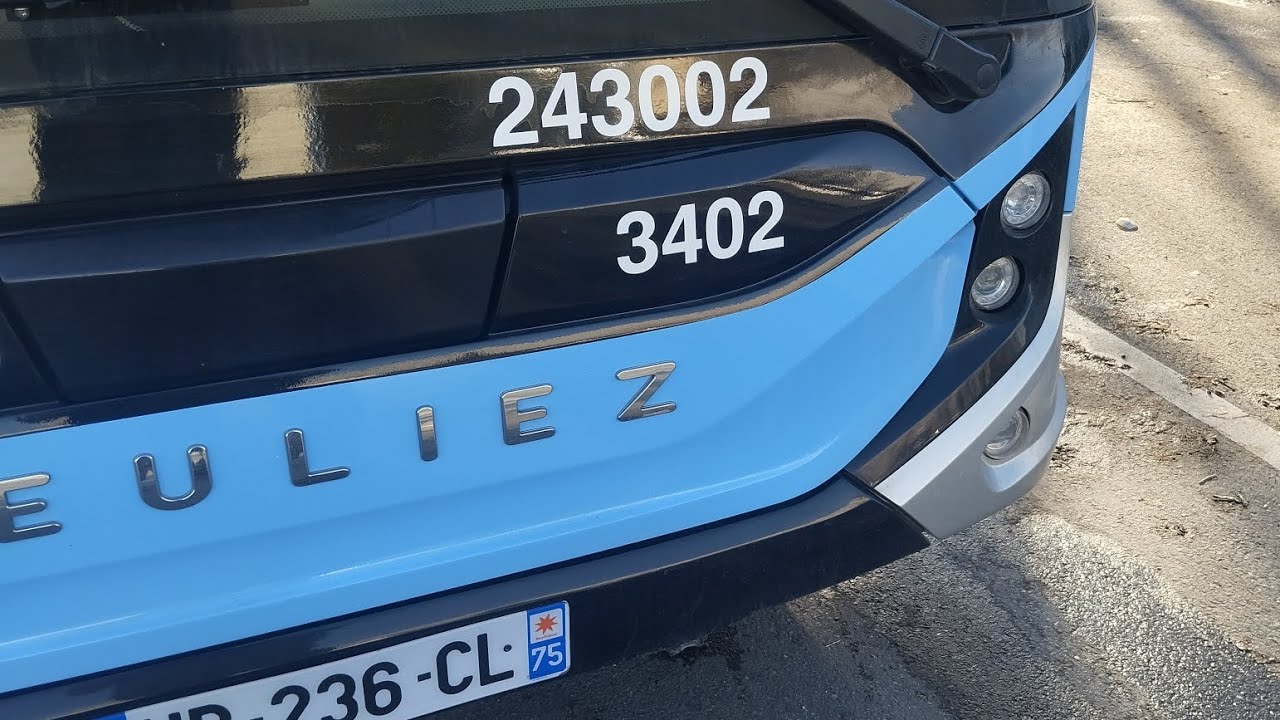 [FULL KICKDOWN😈😈😈] RATP CAP - Heuliez GX137L GNV €6 - 243002