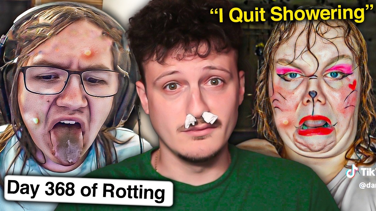 The TikToker Who Refuses To Shower Is Decaying