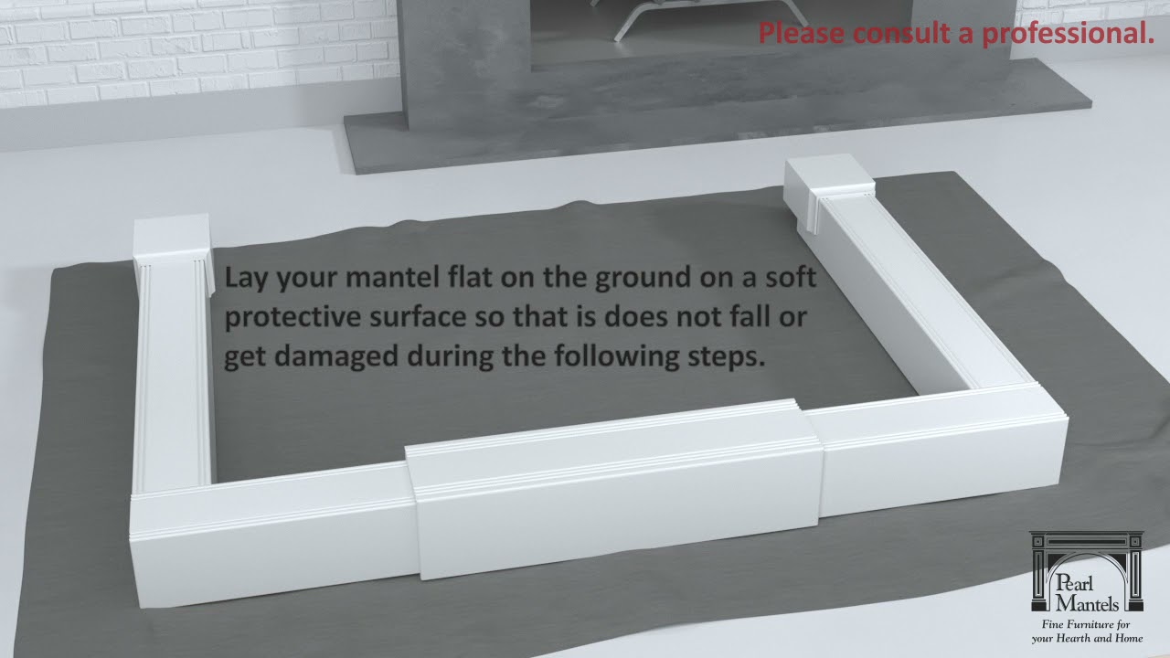 Pearl Mantels 201 Emory MDF Surround Installation Video