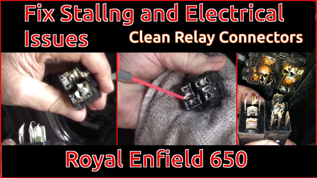 Service Relays Royal Enfield Interceptor & Continental INT650 - Fix Stalling, No Start,Electrical