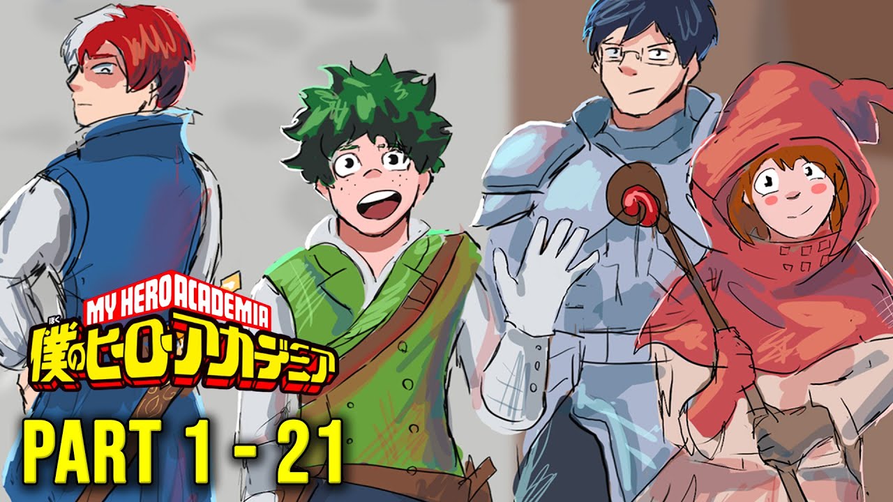 Wanted Part (1 - 21) | My Hero Academia Fantasy AU Comic Dub