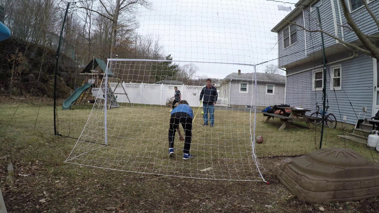 Setting up the Open Goaaal Rebounder Backstop Net