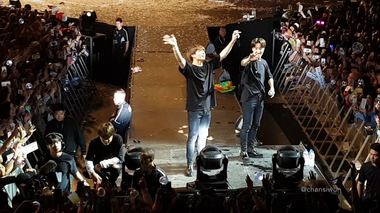 170526 BTS Wings Tour Sydney - Spring Day & Ending