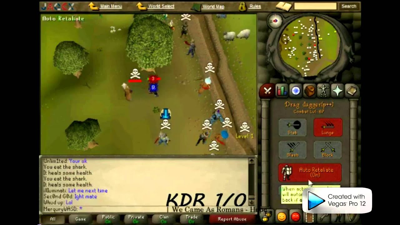 Pure pking, dds+dscim 2007scape - Merqury