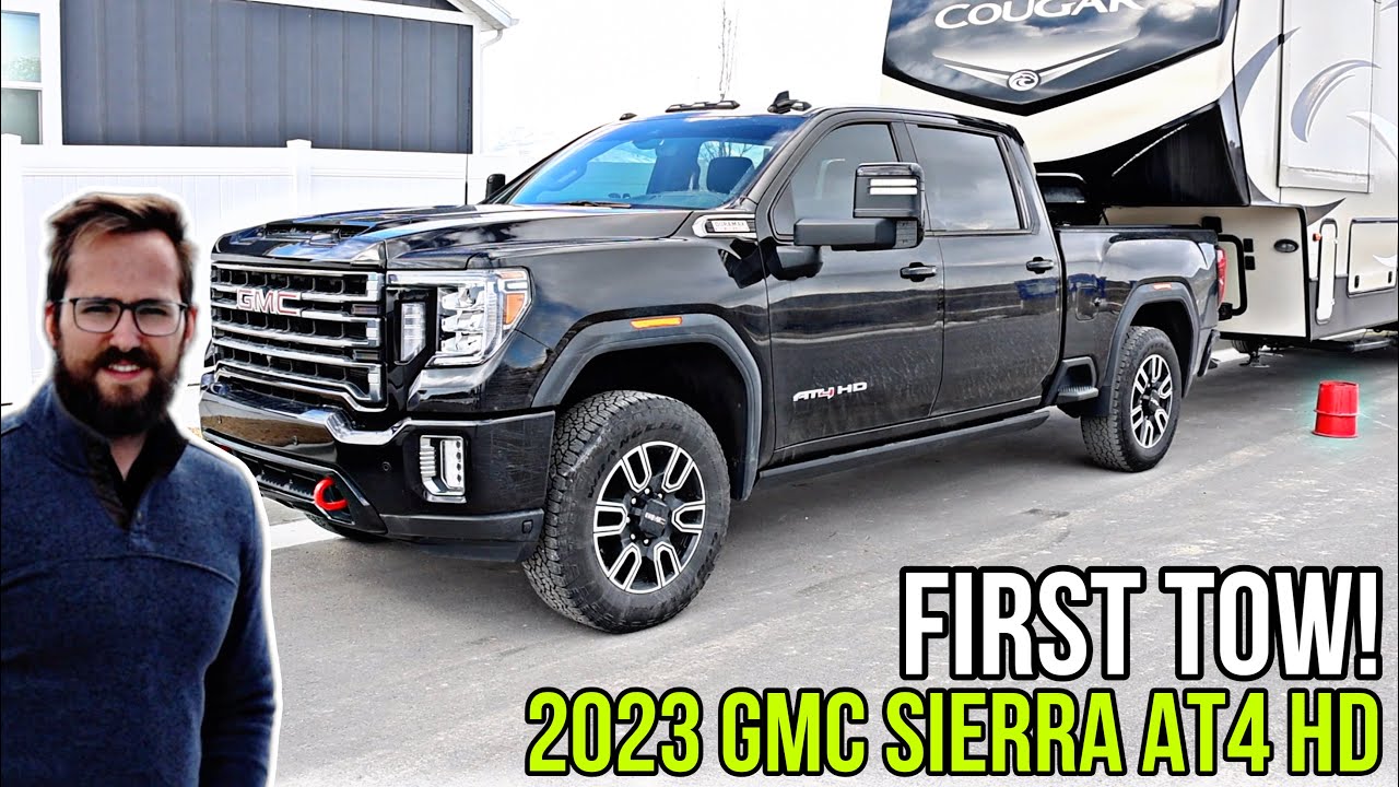 @BenHardyCars First Time Towing A Fifth Wheel: Heres What He Thought About My 2023 GMC Sierra AT4 HD