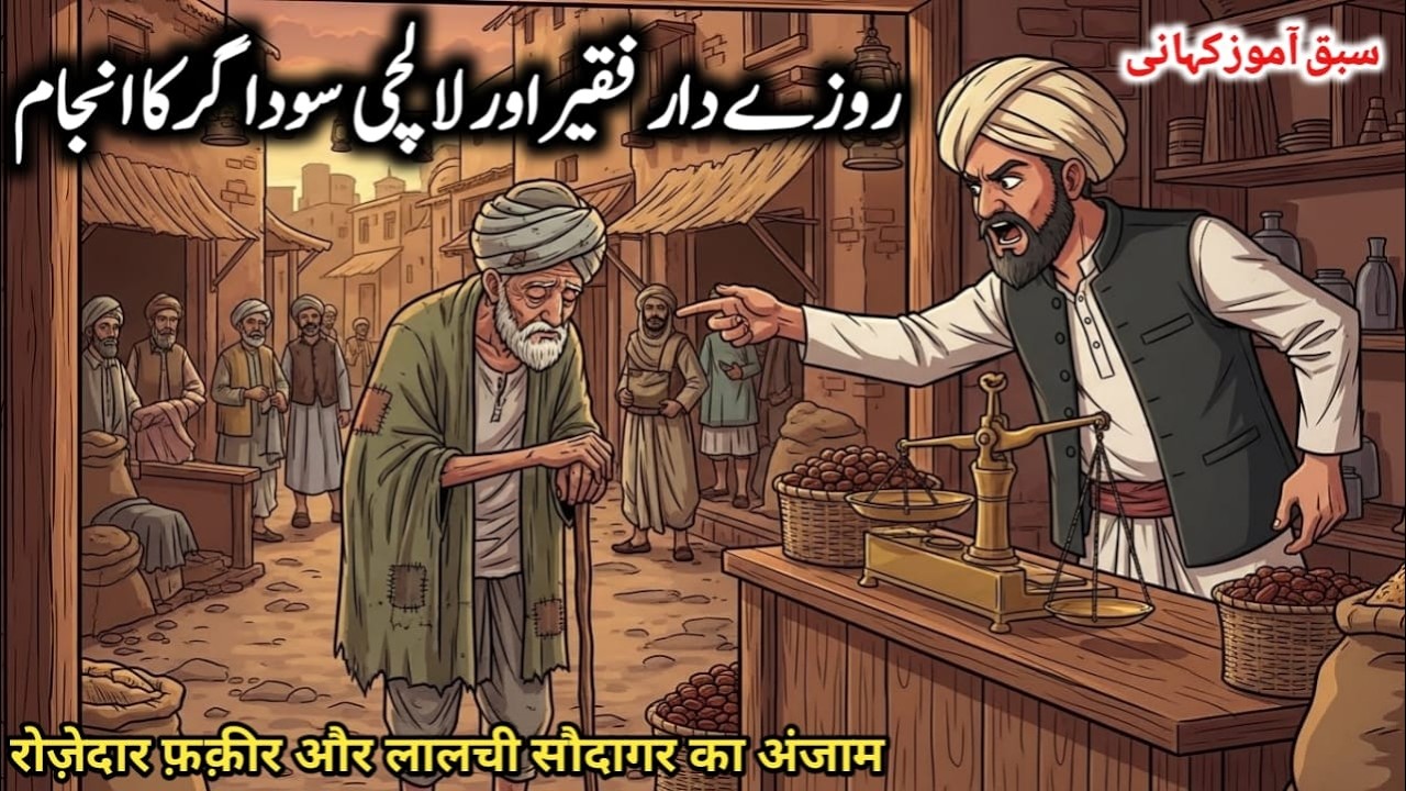 Iftar Ke Waqt Roza Daar Faqeer Ki Aah – Lalchi Sodagar Ka Dardnaak Anjaam