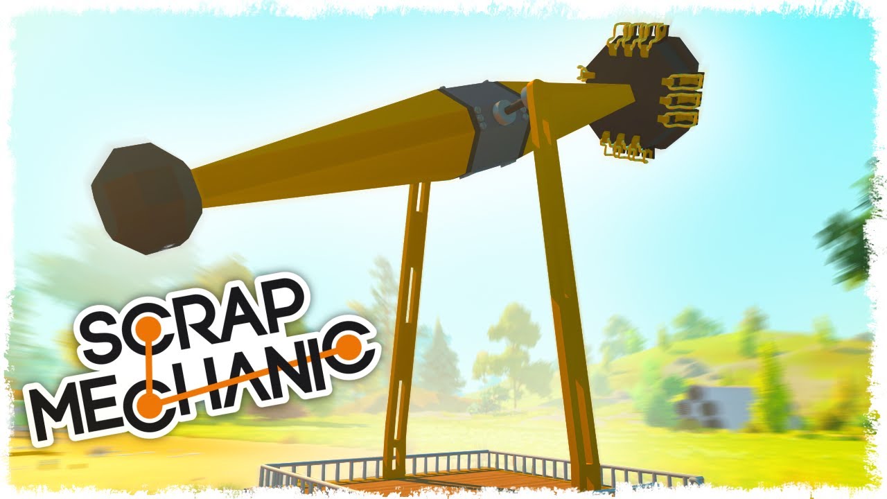 БИТВА: СТРОИМ КАРУСЕЛИ В SCRAP MECHANIC!!!