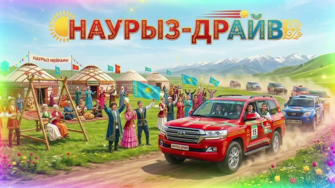 Наурыз-Драйв 🌷 | Встречаем весну на максимум! (Хит 2026)