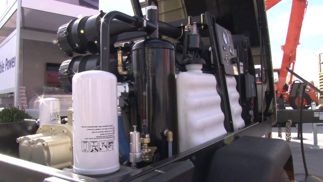 Doosan Portable Power C185g Gasoline Air Compressor