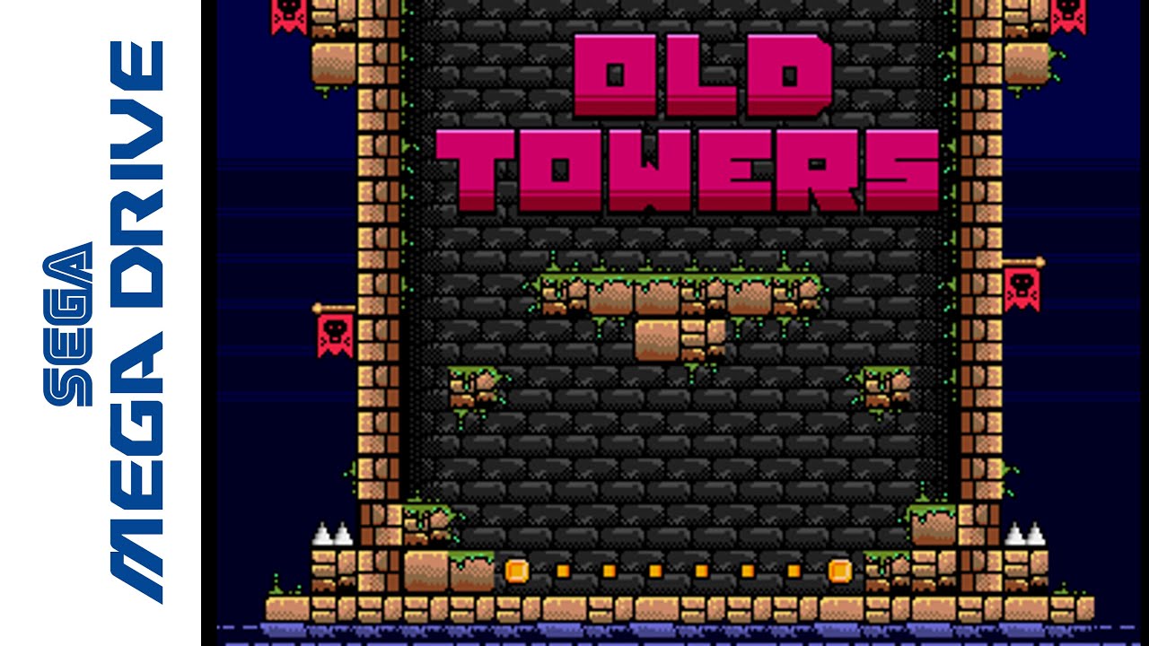 [Mega Drive] Old Towers (2019) Longplay
